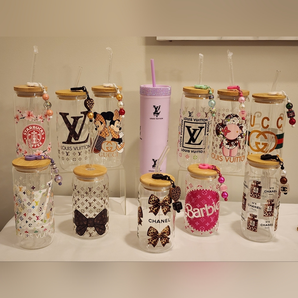 Tumbler Set With Straw